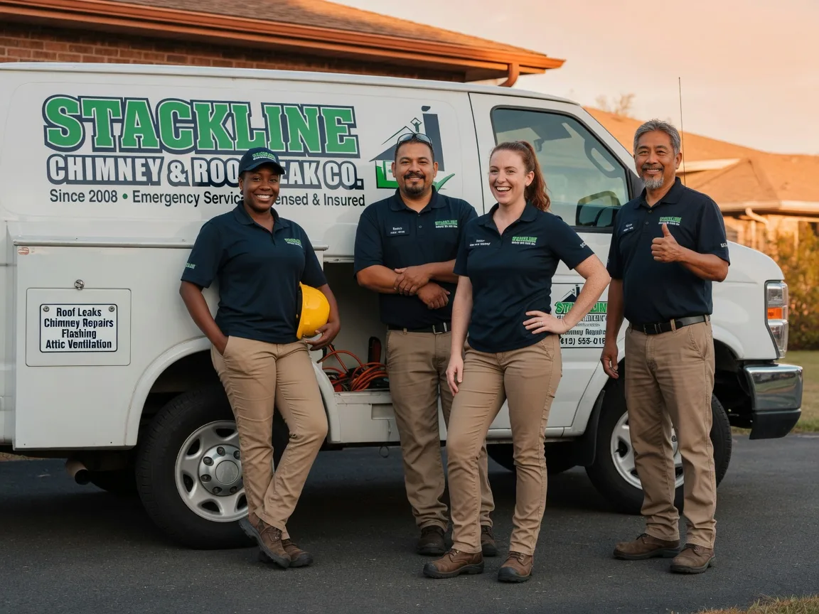 Chimney flashing repair company in Louisa, VA